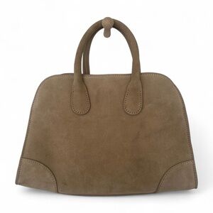COS Tan Suede Satchel